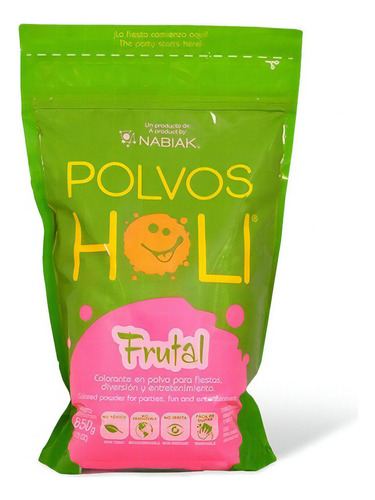 Polvos Holi Grande Maxibolsa 650g Fiesta Colores A Escoger Color Frutal Rosa - Fresa