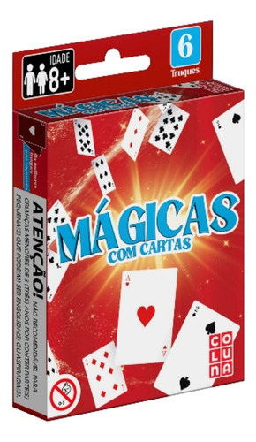 Mágica Com Cartas Jogo Baralho 56 Cartas Mágico Profissional