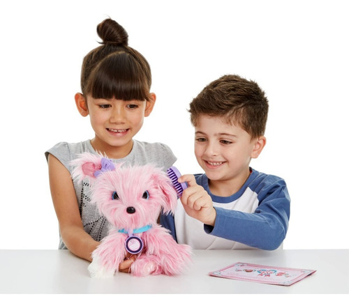 Imagen 6 de 7 de Scruff-a-luvs Little Live Pets Peluche Niña Mascota - Rosa