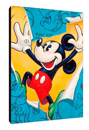 Cuadros Poster Disney Mickey Donald Pluto M 20x29 Fmy (95)