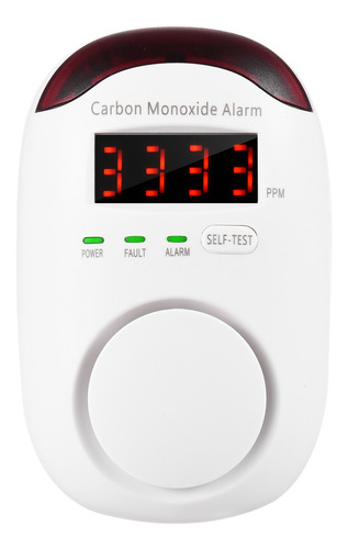 Tipo Enchufable Alarma De Monóxido De Carbono Co Detector Mo