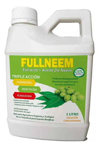 Extracto Neem Insecticida  