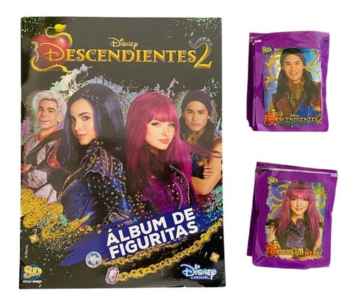 Descendientes 2 De Disney - 1 Album + 50 Sobres De Figuritas