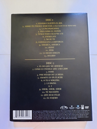 Luis Miguel / Grandes Éxitos Videos / 2 Dvds