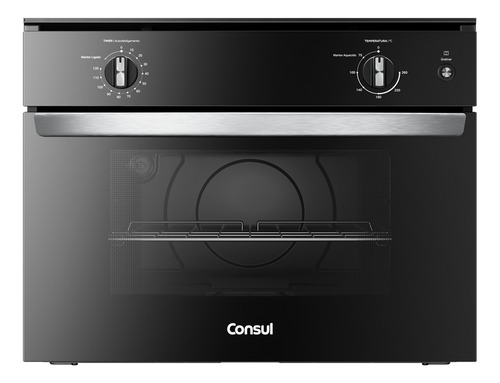 Forno Elétrico De Embutir Consul Cob47be 47l Cor Preto