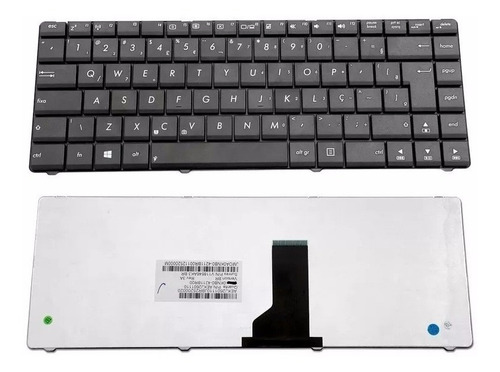 Teclado Para Notebook Asus K43 K43e K43u Pk130j01a25 Com Ç
