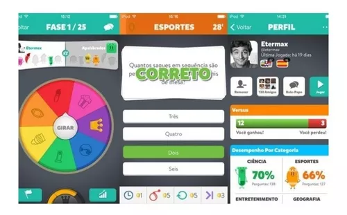 Jogo Tabuleiro Perguntas Respostas Cartas Perguntados Roleta