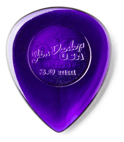 Jim Dunlop 475r3.0 Pack 24 Puas Big Stubby 3 Color Violeta oscuro Tamaño 3.0
