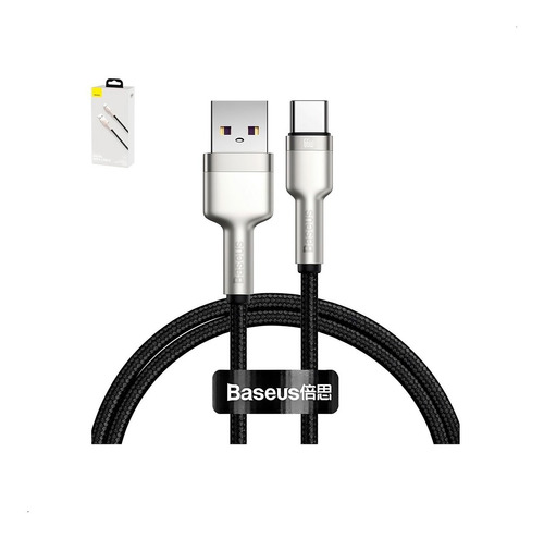 Cable Baseus 66w Carga Rapida Usb Y Usb Tipo C 2 Metros