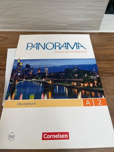 Libro De Alemán Panorama A2 - Cornelsen Übungsbuch