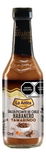 Salsa Picante Habanero Tamarindo 120ml La Anita - Lireke
