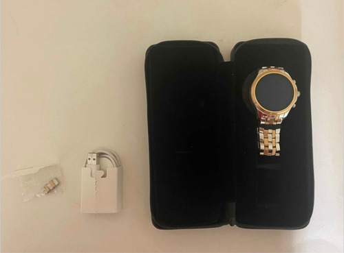 Reloj Inteligente Emporio Armani Negro Plateado Dorado