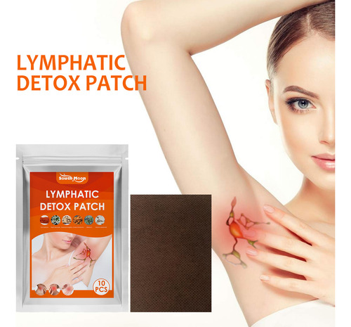 Adesivo De Desintoxicação Linfática Detox Lymph South Patch