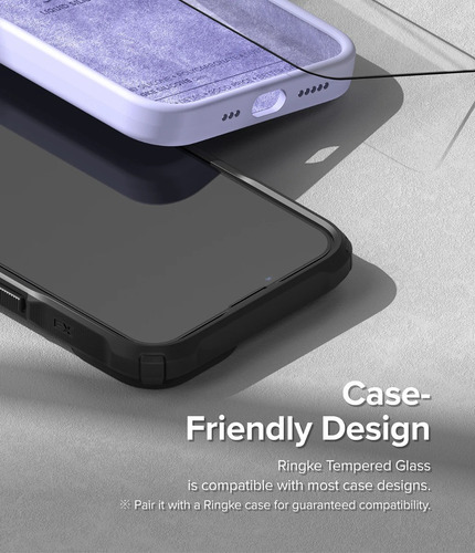 Imagen 9 de 10 de Templado Full Ringke Para iPhone 13 13 Mini Pro Pro Max
