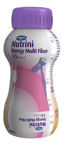  Nutrini Energy Infantil Multi Fiber Baunilha 200ml Danone