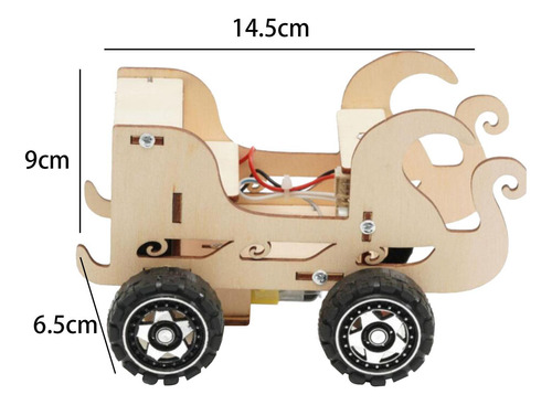 Diy Pequeño Control De Voz Coche Juguete Enseñanza Ayuda