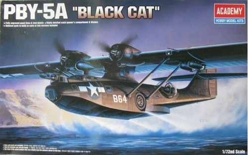 Academy Pby-5a Black Cat 1/72 12487 Milouhobbies