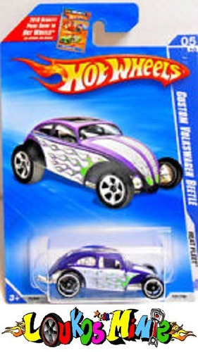 Hot Wheels Vw Beetle Custom Fusca  #121 De 2009 Lacrado 1:64