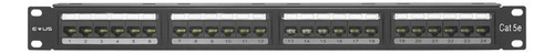 Patch Panel Evus Cat5e 24 Portas Ev-pp-5e-24