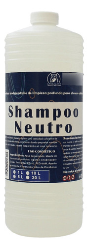  Shampoo Capilar Neutro 1 Litro