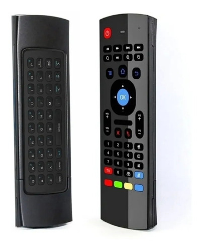 Controle Air Mouse 2.4g Com Sensor Teclado Smart Tv Andróid