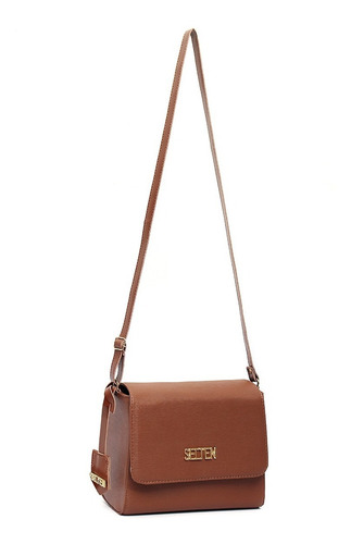 Imagem 2 de 4 de Bolsa Feminina Lateral E Transversal Regulável Selten