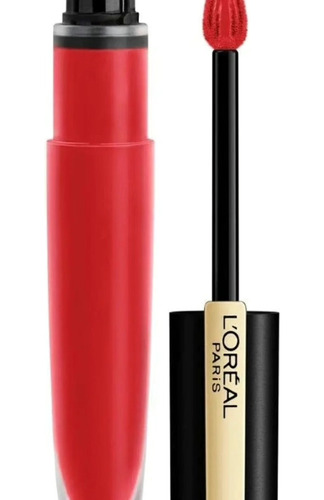 Labial Liquido L'oreal Color Rouge Signature Tono 454 Red