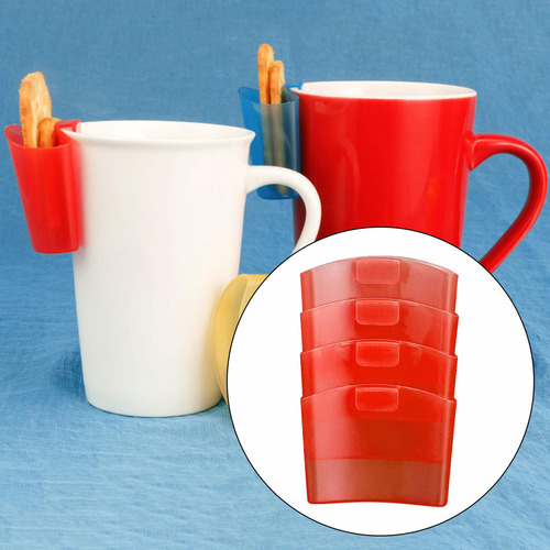 3 Portavasos Para Té, Accesorios Para Té, Herramienta Rojo