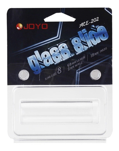 Slide De Vidrio Marca Joyo Para Blues Guitarra Electrica