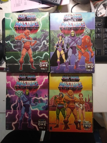 He Man Skeletor Colección 24 Dvd 130 Episodios 4 Box Sets