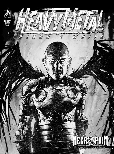 Heavy Metal - Black & White, de Mills, Pat. Editora Edições Mythos Eireli, capa mole em português, 2019