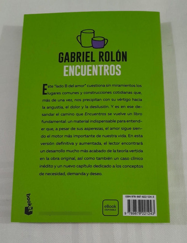 Libro Nuevo Encuentros El Lado B Del Amor - Gabriel Rolón
