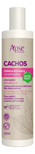 Gelatina Ativadora Umidificadora Apse Cachos Nutritivo 300ml