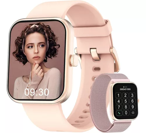 Reloj Inteligente Mujer con Llamadas Bluetooth y WhatsApp