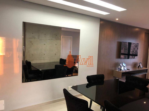 Apartamento Com 2 Dormitórios À Venda, 70 M² Por R$ 690.000,00 - Anália Franco - São Paulo/sp - Ap3454