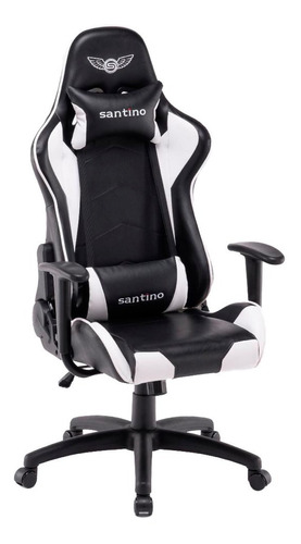 Cadeira Ergonômica Gamer Ou Escritório Rodas 360 Santino