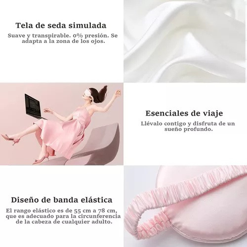 Antifaz For Dormir Seda 3d For Mujeres Con Anillo De 2024