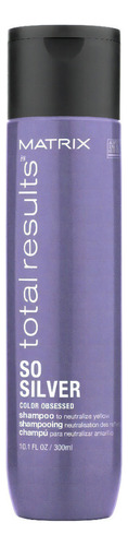 Shampoo Matizador Total Results So Silver 300ml Matrix