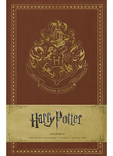 Harry Potter: Hogwarts Libreta Tapa Dura Lujo Formato Medium