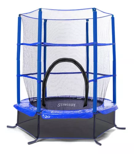 Trampolín Brincolín 1.40 M Stingray Con Protectora