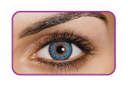 Freshlook Colorblends Lentes Color + Liquido 60ml + Estuche Color Azul Safiro - True Sapphire