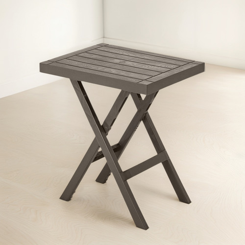 Mesa Plegable Rectangular Baru Mocca 65x50x74cms Rimax