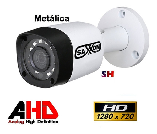 Camara Ahd Metalica Bullet Exterior Hd 720p 1 Mp
