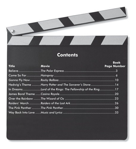 Easy Popular Movie Instrumental Solos For Violín & Piano Acc