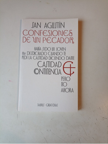 Confesiones De Un Pecador San Agustín 