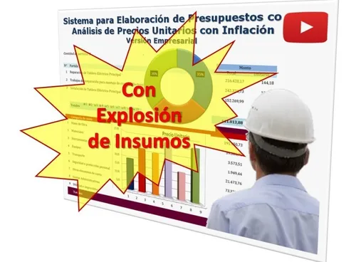 comprar Presupuestos Analisis De Precios Unitarios Explosión Insumos