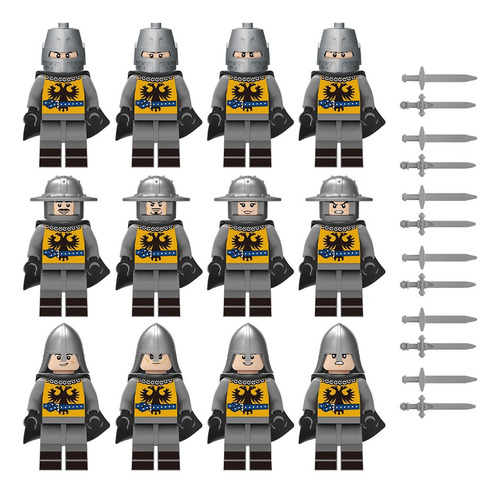 Minibuild Soldado Antiguo Regimiento De Caballeros Con Capa