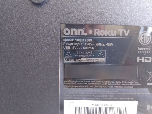 T-con Onn Original 100012589 32 Lc16114k1a Lc320dxc-sma8.2k (Usado)