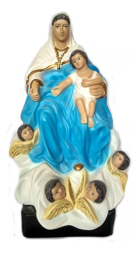 Imagem De Nossa Senhora Consoladora 27 Cm Consolata Cor pintura a mão