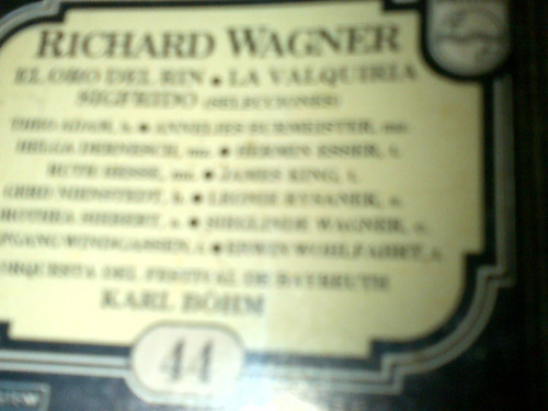 Wagner. Cassette. Walquirias. Salvat